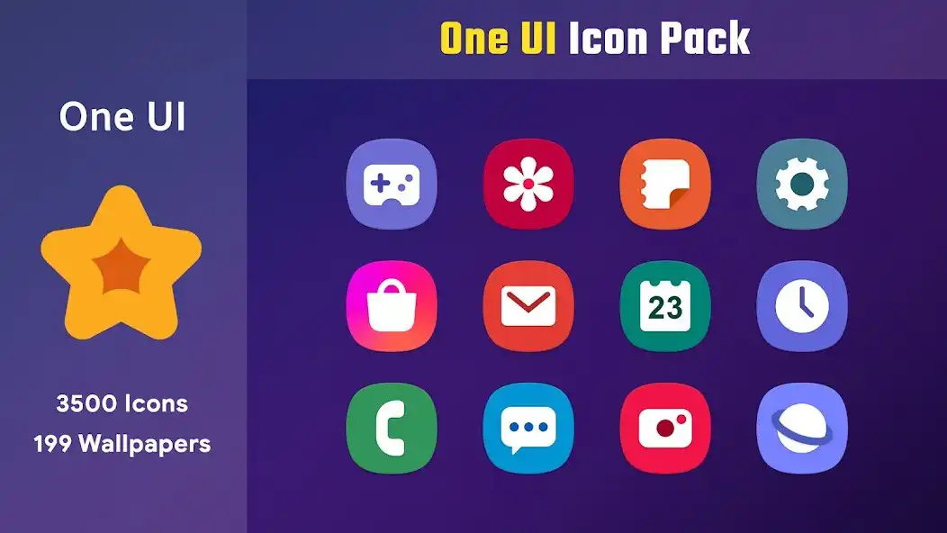 Play OneUI 4 - Icon Pack  and enjoy OneUI 4 - Icon Pack with UptoPlay