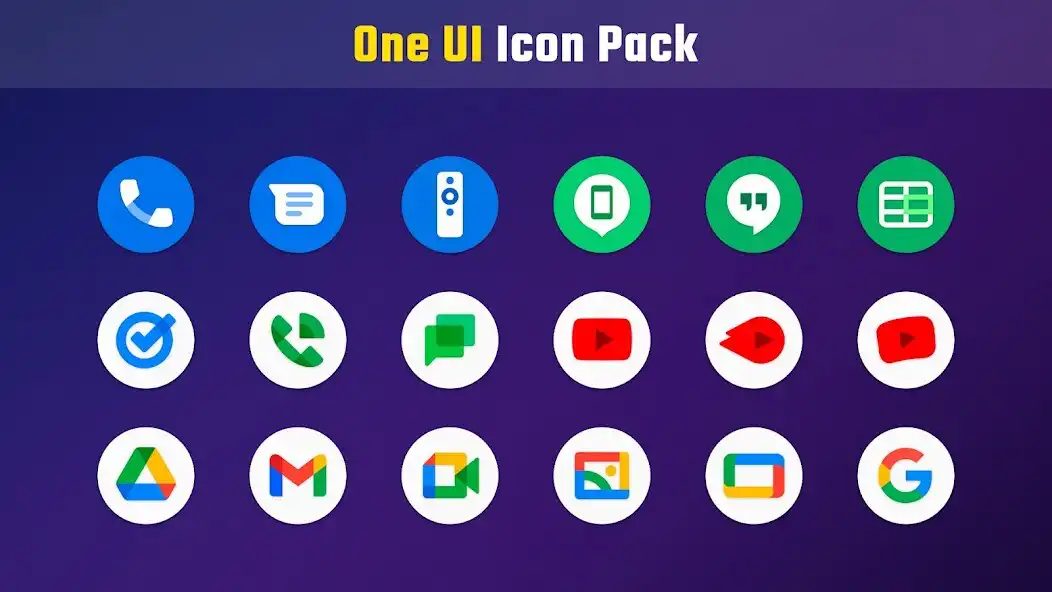 Play OneUI 4 - Round Icon Pack as an online game OneUI 4 - Round Icon Pack with UptoPlay