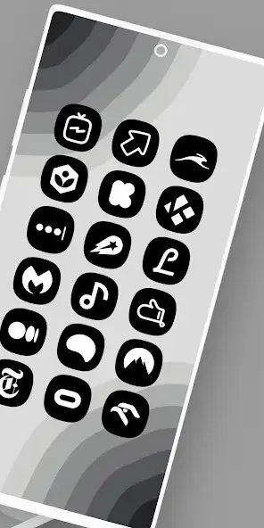 Play One UI 5 Black - Icon Pack as an online game One UI 5 Black - Icon Pack with UptoPlay