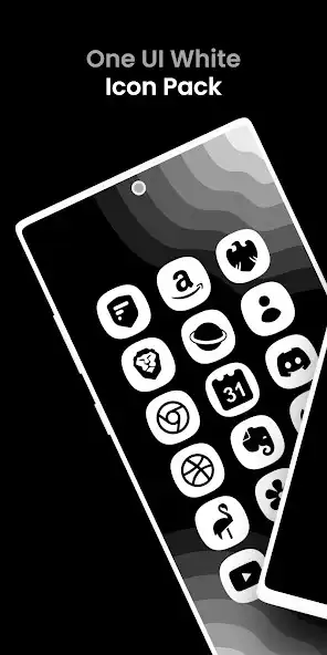 Play One UI 5 White - Icon Pack  and enjoy One UI 5 White - Icon Pack with UptoPlay