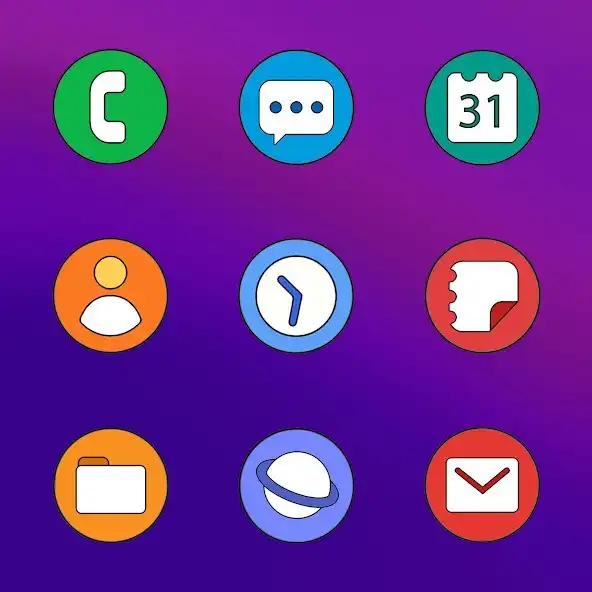 Play OneUI Circle Icon Pack as an online game OneUI Circle Icon Pack with UptoPlay