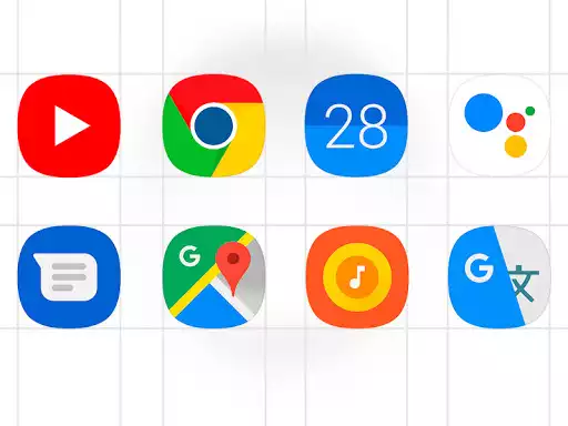 Play One UI - icon pack as an online game One UI - icon pack with UptoPlay