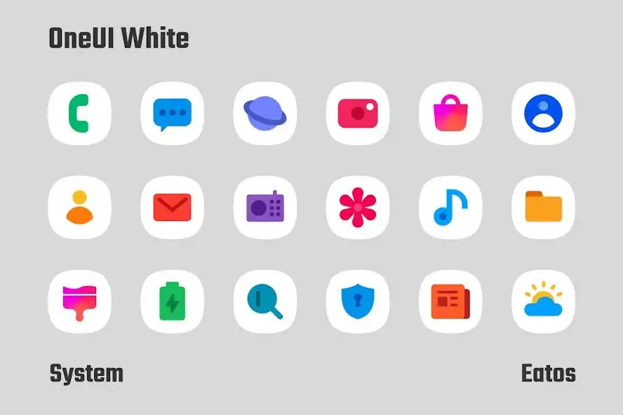 Play OneUI White - Icon Pack  and enjoy OneUI White - Icon Pack with UptoPlay