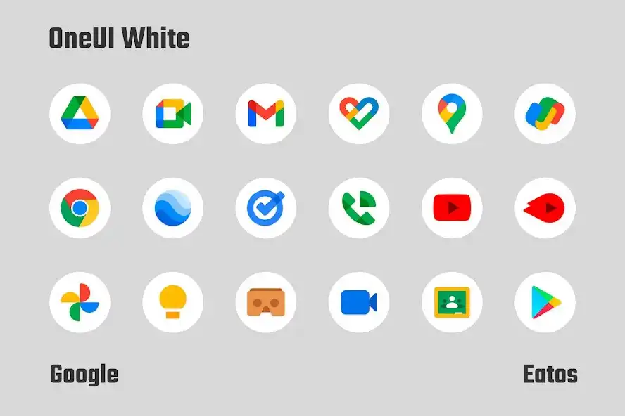 Play OneUI White - Round Icon Pack as an online game OneUI White - Round Icon Pack with UptoPlay