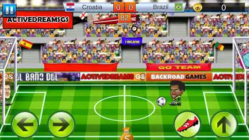 Play One vs One Head Soccer  and enjoy One vs One Head Soccer with UptoPlay