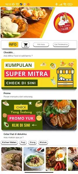 Play ONFO - Ojek Food as an online game ONFO - Ojek Food with UptoPlay