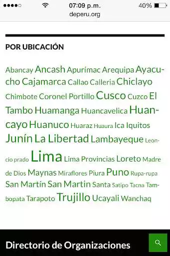 Play ONG directorio as an online game ONG directorio with UptoPlay