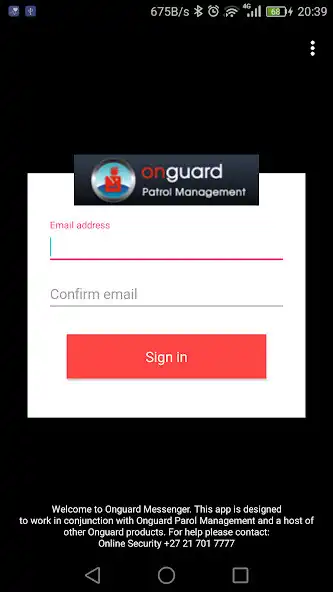 Play Onguard Messenger  and enjoy Onguard Messenger with UptoPlay