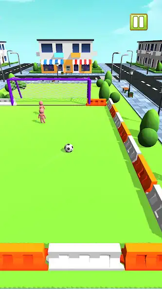 Play Online-Dribble Kick Pass Game as an online game Online-Dribble Kick Pass Game with UptoPlay