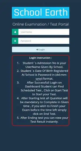 Play ONLINE EXAM ( School Earth ) as an online game ONLINE EXAM ( School Earth ) with UptoPlay