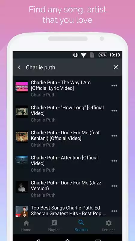 Play Online free music streaming: Musicc