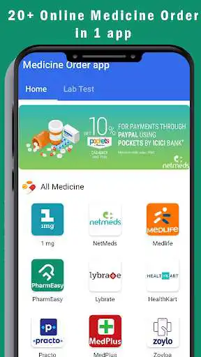Play Online Medicine Ordering App as an online game Online Medicine Ordering App with UptoPlay