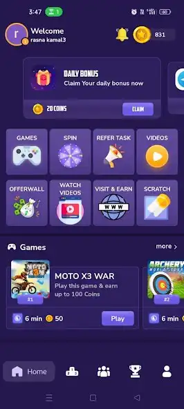 Play Online Money Earning App Game as an online game Online Money Earning App Game with UptoPlay