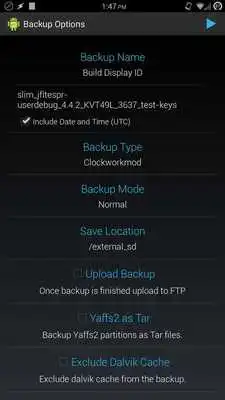 Play Online Nandroid Backup