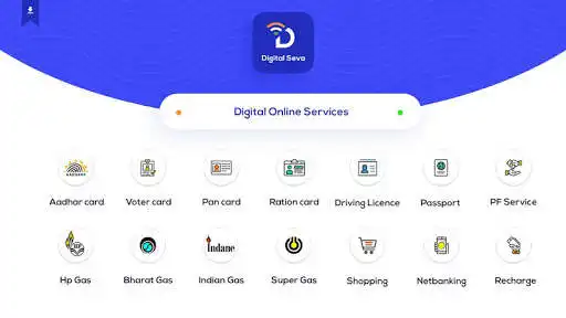 Play Online seva : Digital services India  and enjoy Online seva : Digital services India with UptoPlay