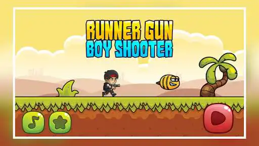 Play online shooting games -Runner Gun Boy Shooter  and enjoy online shooting games -Runner Gun Boy Shooter with UptoPlay