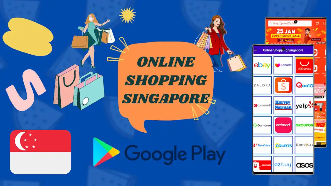 Play Online Singapore Shopping App  and enjoy Online Singapore Shopping App with UptoPlay