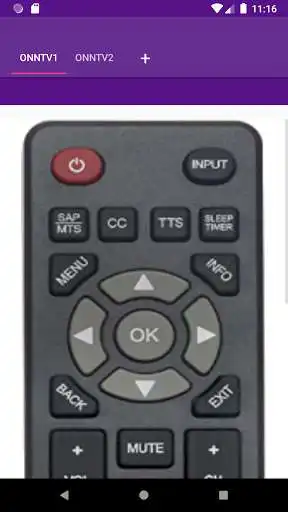 Play Onn TV Remote as an online game Onn TV Remote with UptoPlay