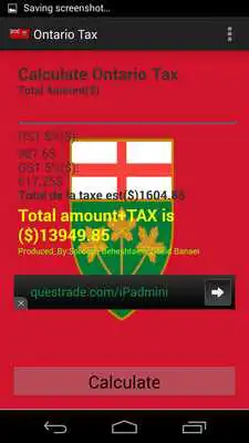 Play Ontario Tax Calculator