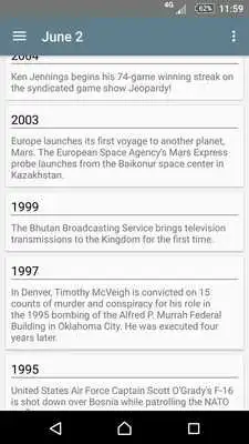 Play On This Day - Today in history