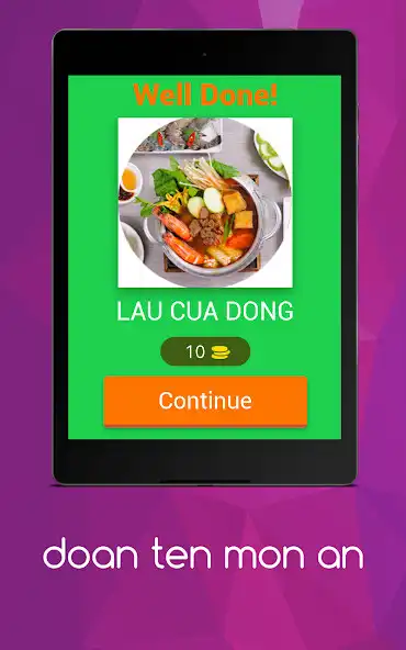 Play đoán tên món ăn  and enjoy đoán tên món ăn with UptoPlay