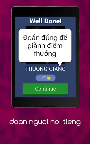 Play đoán tên người nổi tiếng as an online game đoán tên người nổi tiếng with UptoPlay