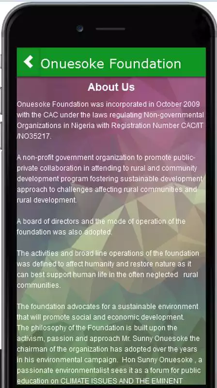 Play Onuesoke Foundation