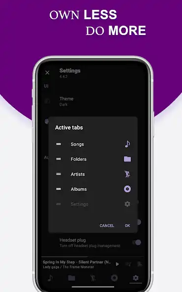 Play Ookla Music Minimal MP3 Player as an online game Ookla Music Minimal MP3 Player with UptoPlay