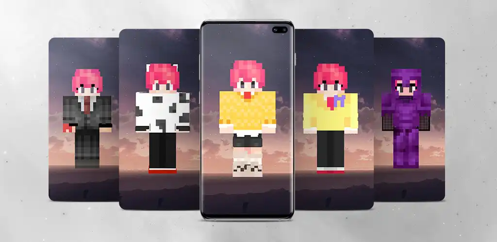 Play Oops Hiha Skin for Minecraft  and enjoy Oops Hiha Skin for Minecraft with UptoPlay