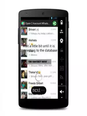 Play Open 2 account whatapp Prank
