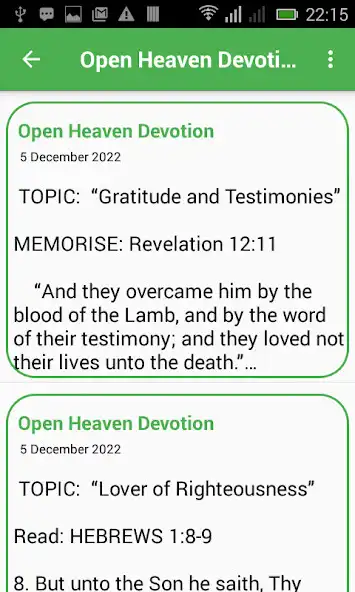 Play Open Heaven Daily Devotion and enjoy Open Heaven Daily Devotion with UptoPlay Play Open Heaven Daily Devotion and enjoy Open Heaven Daily Devotion with UptoPlay