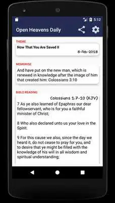 Play Open Heavens Daily