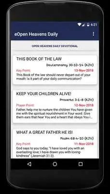 Play Open Heavens Daily
