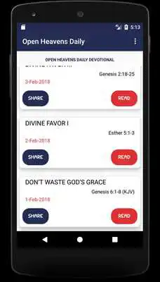 Play Open Heavens Daily