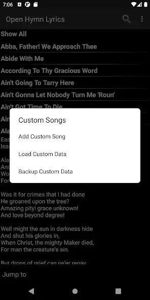 Play Open Hymn Lyrics as an online game Open Hymn Lyrics with UptoPlay