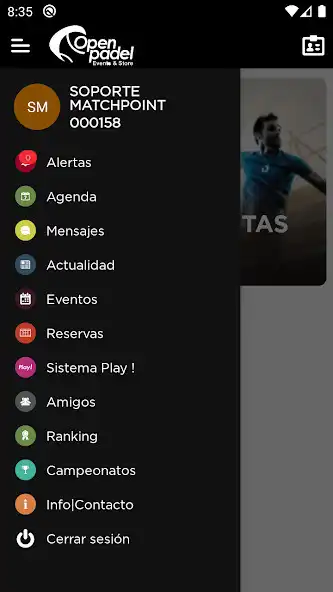 Play Open Padel as an online game Open Padel with UptoPlay