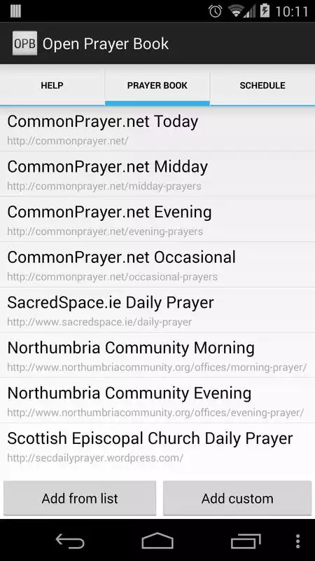 Play Open Prayer Book
