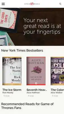 Play Open Road Media Ebookstore