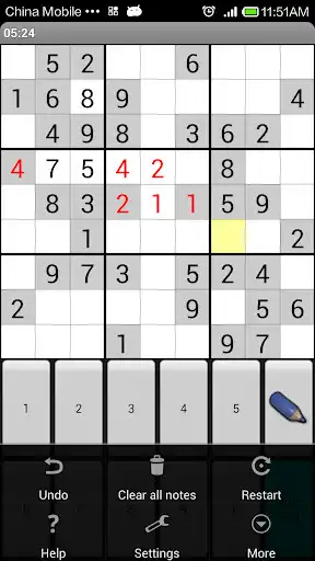 Play Open Sudoku as an online game Open Sudoku with UptoPlay