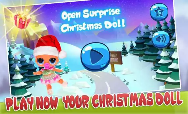 Play Open Surprise Christmas Doll