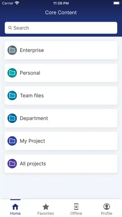 Play OpenText Core Content Mobile as an online game OpenText Core Content Mobile with UptoPlay