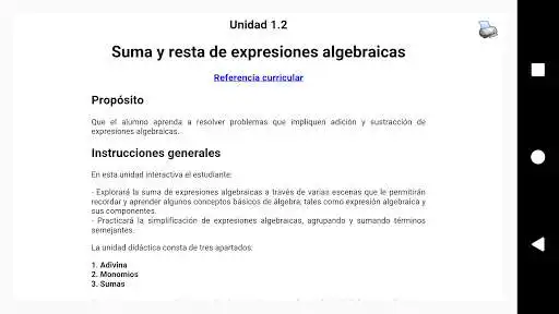 Play APK Operaciones de expresiones algebraicas Segundo Sec  and enjoy Operaciones de expresiones algebraicas Segundo Sec using 