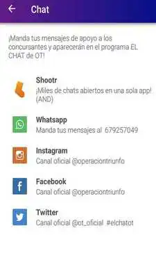 Play OPERACION TRIUNFO 2017