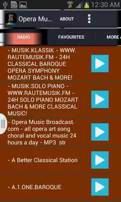 Play Opera Music Radio