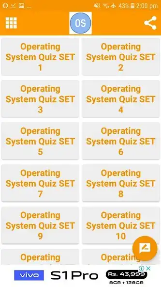 Play Operating System Quiz as an online game Operating System Quiz with UptoPlay