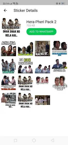 Play OP Hera Pheri WA Stickers  and enjoy OP Hera Pheri WA Stickers with UptoPlay