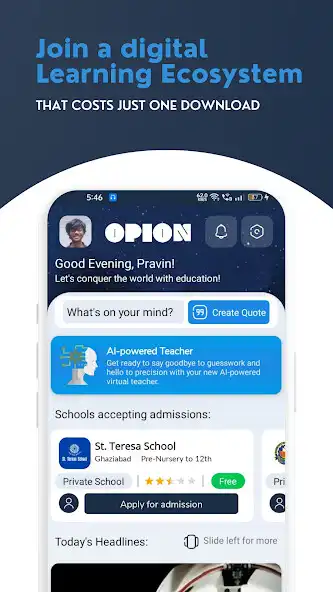 Play Opion: Empowering Education as an online game Opion: Empowering Education with UptoPlay