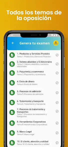 Play Opodemy: Correos Oposiciones as an online game Opodemy: Correos Oposiciones with UptoPlay