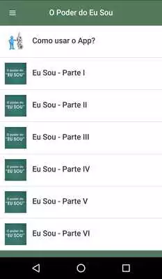 Play O Poder do "Eu Sou"
