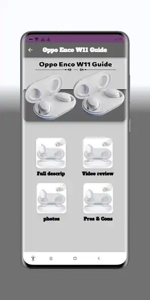 Play Oppo Enco W11 Guide as an online game Oppo Enco W11 Guide with UptoPlay